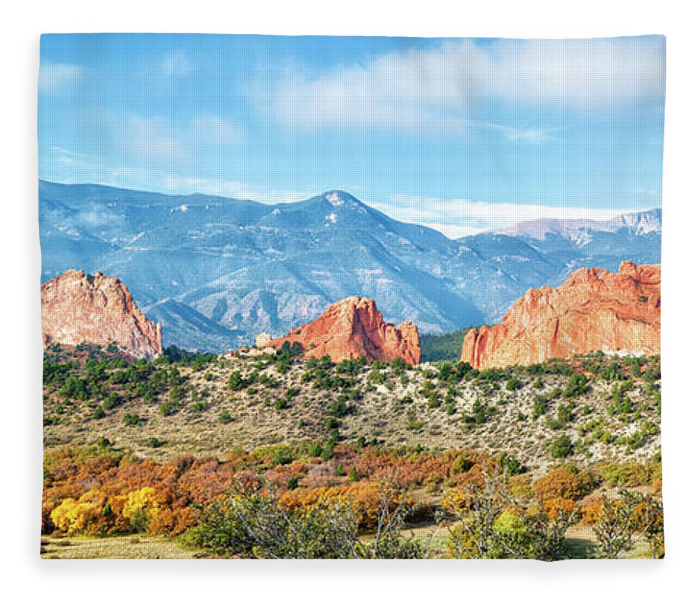 Fine Art Fleece Blanket featuring the photograph The God's by Elin Skov Vaeth