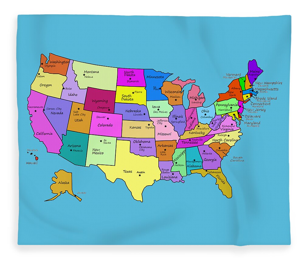 View United States Map With Capitals Images
