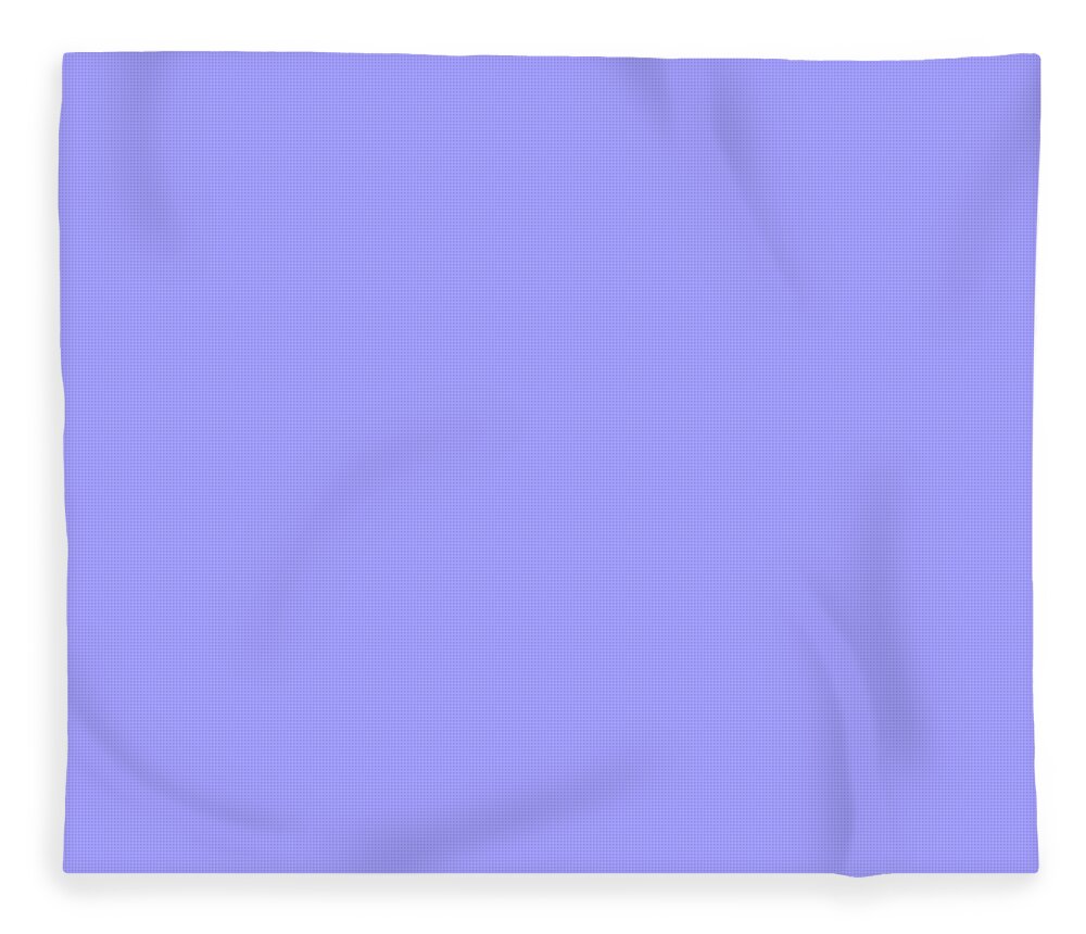 Light Fleece Blanket featuring the digital art Very Light Peri Blue Gray Purple by Delynn Addams