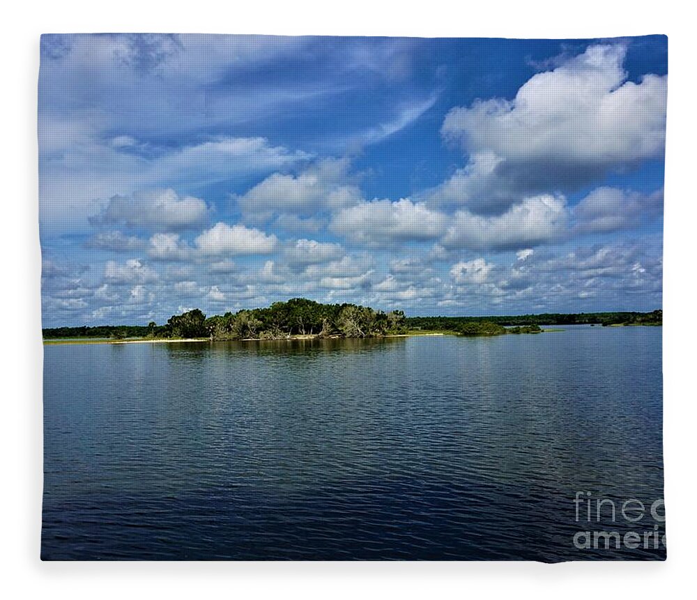 Photography Fleece Blanket featuring the photograph Washington Oaks State Park by Jimmy Clark
