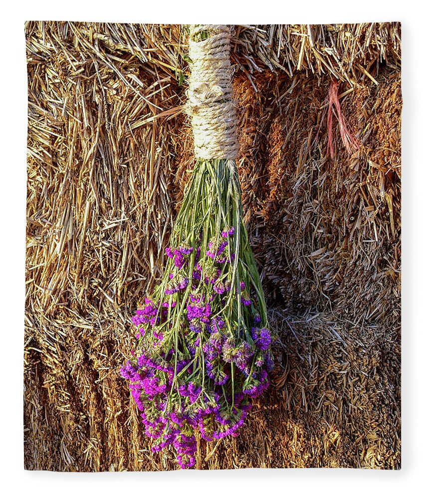 Valle De Guadalupe Fleece Blanket featuring the photograph Wine Country Bouquet by William Scott Koenig