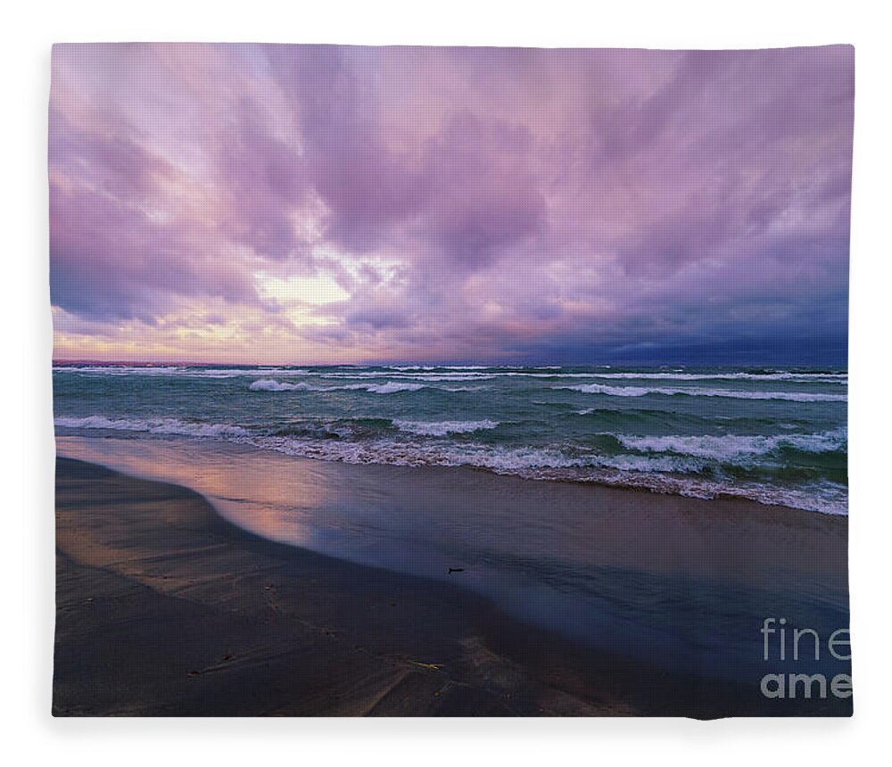 With The Passing Of Time Fleece Blanket featuring the photograph With the Passing of Time by Rachel Cohen