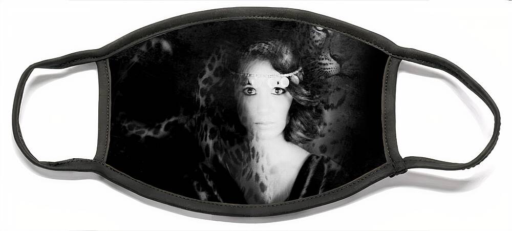 Art Deco Face Mask featuring the photograph Casati by Theresa Tahara