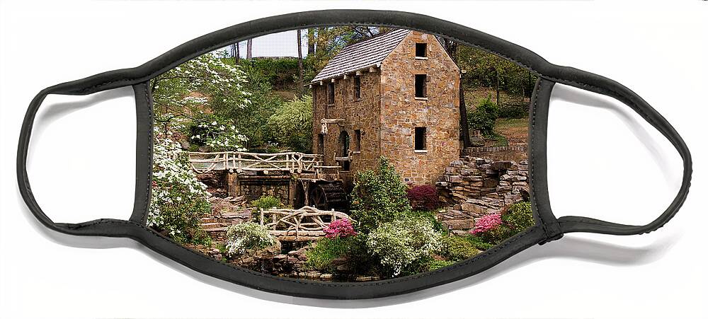 Ar Face Mask featuring the photograph The Old Mill by Lana Trussell