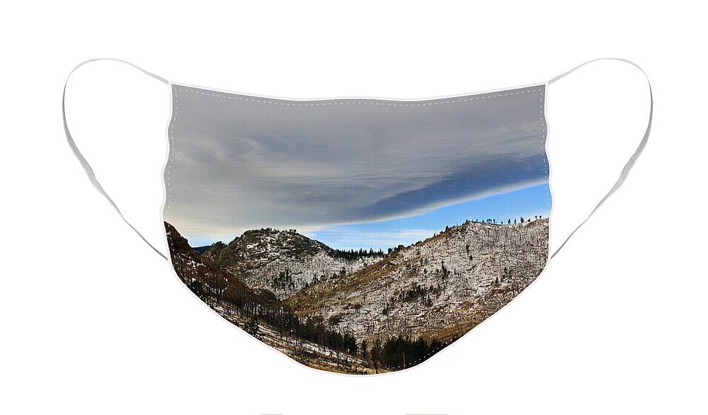 Landscape Face Mask featuring the photograph Winter Is Coming by Jennifer Robin