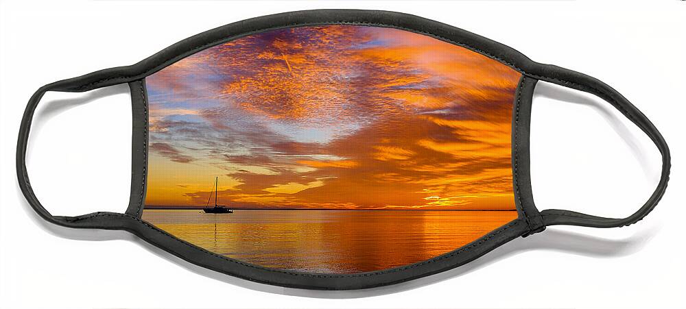 Florida Face Mask featuring the photograph Florida Keys by Raul Rodriguez