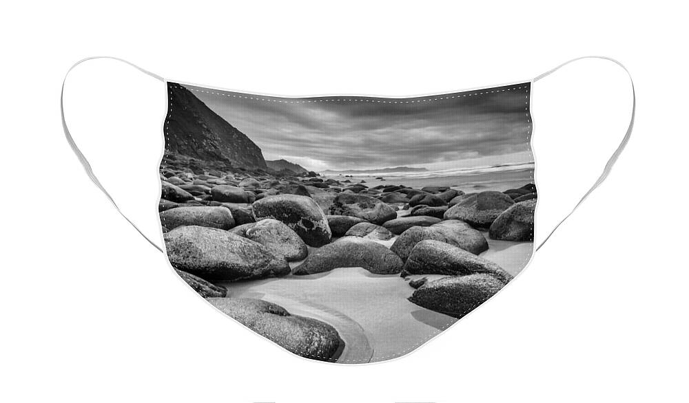 Campelo Face Mask featuring the photograph Campelo Beach Galicia Spain #12 by Pablo Avanzini