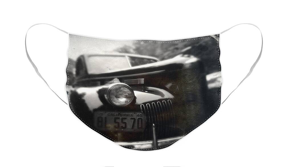 Car Face Mask featuring the photograph 1940 LaSalle by Tim Nyberg