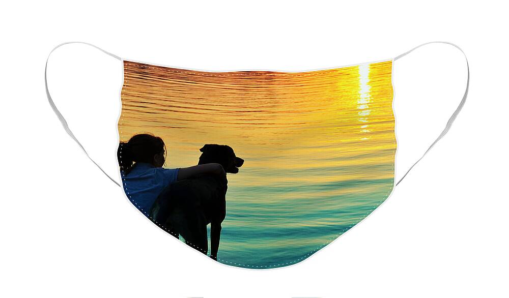 Dog Face Mask featuring the photograph Island by Laura Fasulo
