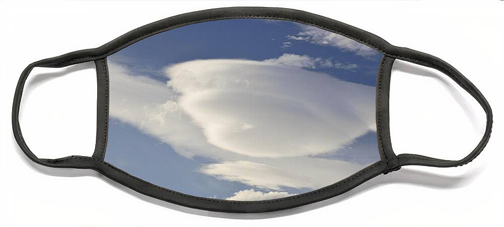 Argentina Face Mask featuring the photograph Lenticular Clouds #5 by John Shaw