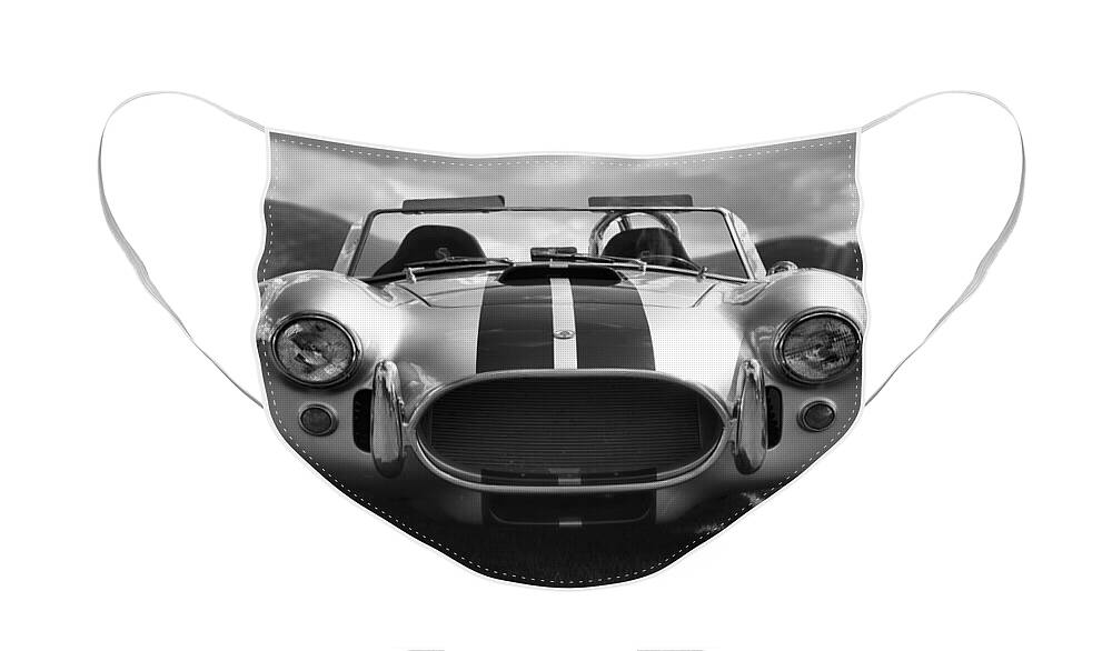 Ac Cobra Face Mask featuring the photograph AC Cobra 427 by Sebastian Musial