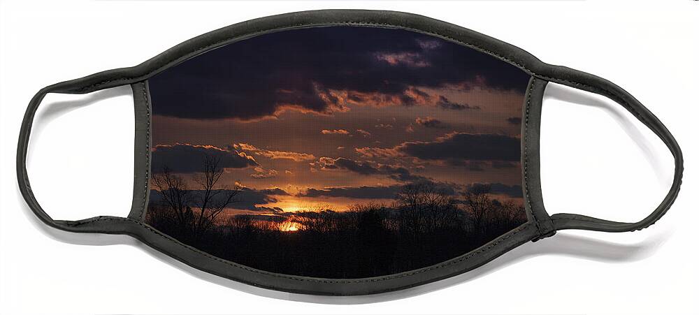 Antietam National Park Face Mask featuring the photograph Antietam Sunset by Ronald Lutz