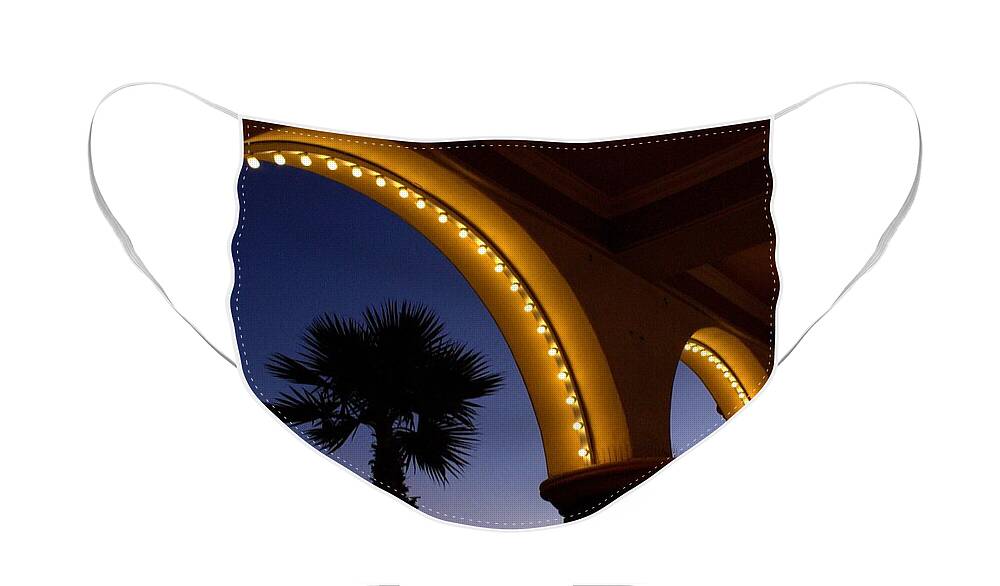 Arches Face Mask featuring the photograph Arches by Lora Lee Chapman