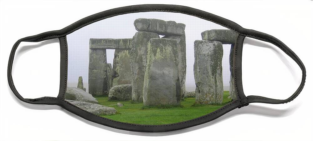 Stonehenge Face Mask featuring the photograph Balance by Denise Railey