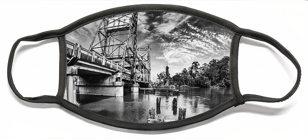 East Pearl River Face Mask featuring the photograph Bridge Life by Raul Rodriguez