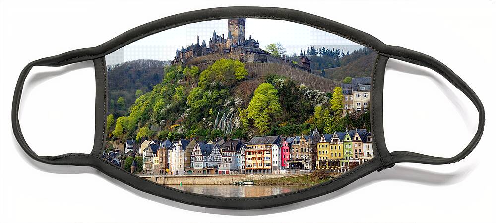 Germany Face Mask featuring the photograph Castle on Hill by Richard Gehlbach