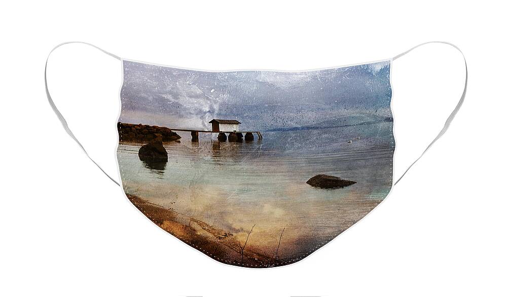 Boat_house Face Mask featuring the photograph Coastal Path by Randi Grace Nilsberg