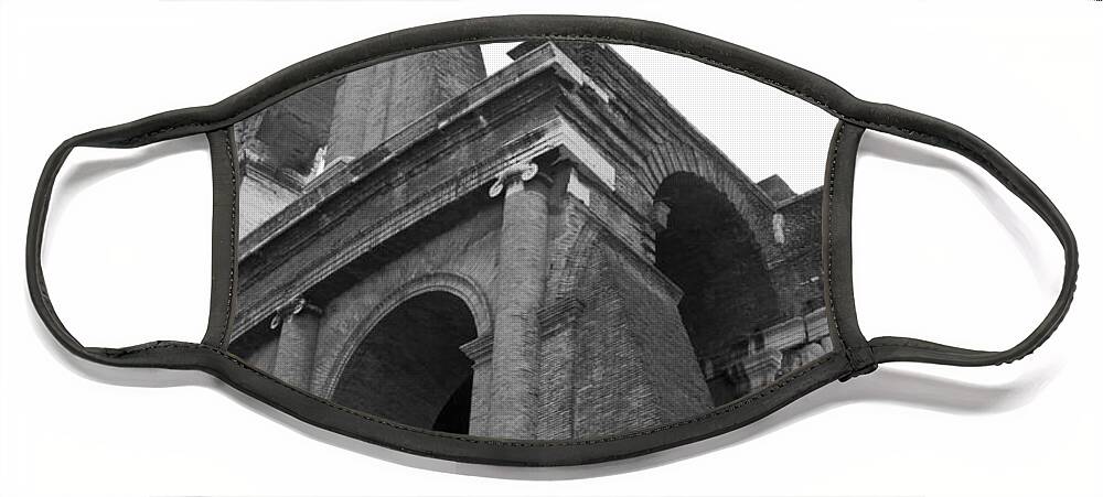 Rome Face Mask featuring the photograph Coliseum by Jean Macaluso