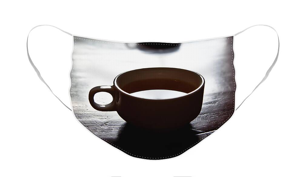 Art Face Mask featuring the photograph Cup Of Joe by Jo Ann Tomaselli