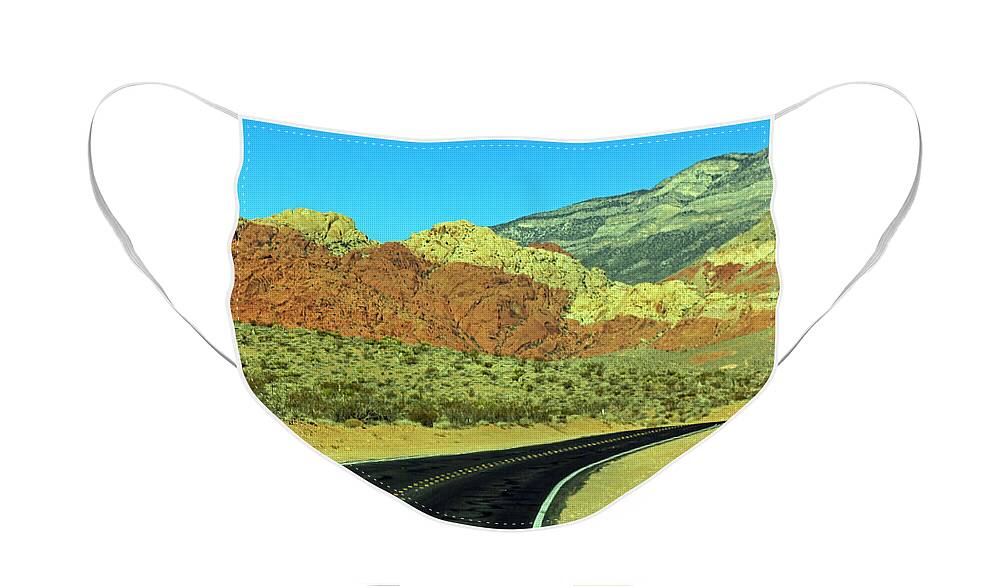 Signs Face Mask featuring the photograph Diversified Landscape by Jennifer Robin