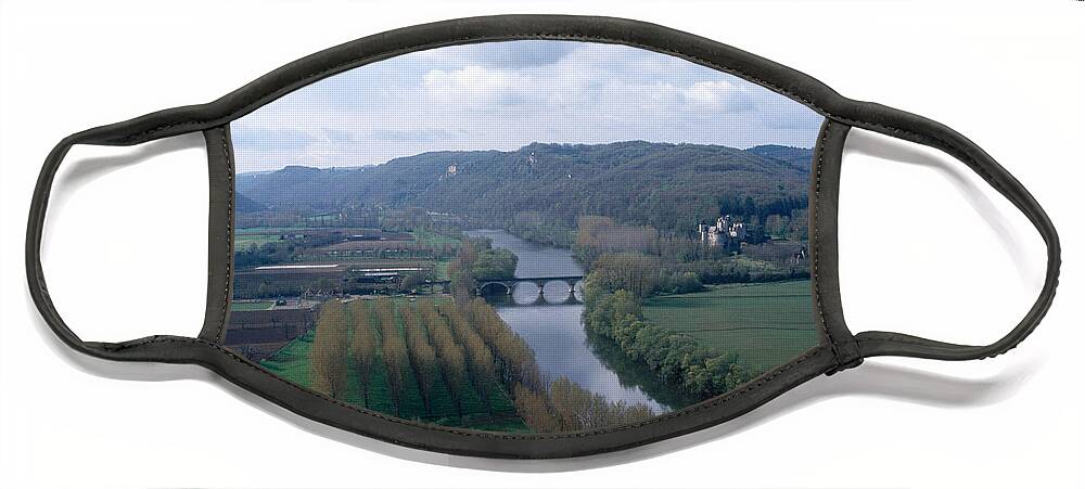 France Face Mask featuring the photograph Dordogne River by Allyn Baum