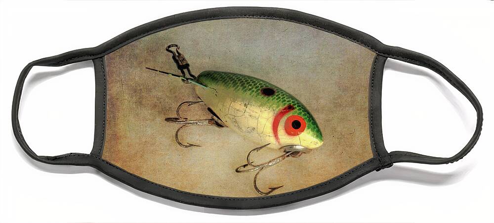 Fishing Lure III Face Mask by David and Carol Kelly - Pixels Merch