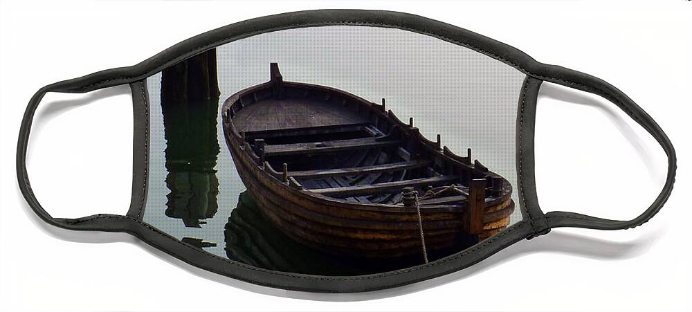 Boats Face Mask featuring the photograph Foggy morning by Janice Drew