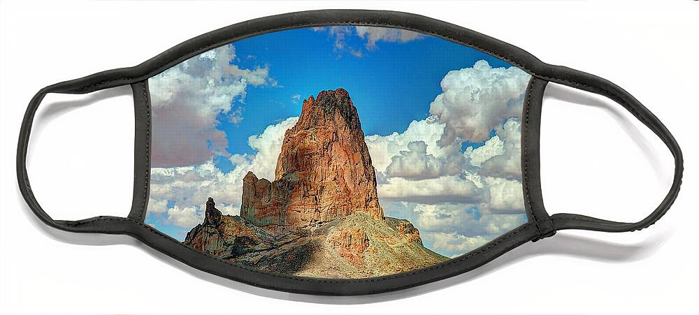 Landscape Face Mask featuring the photograph Gateway by Richard Gehlbach