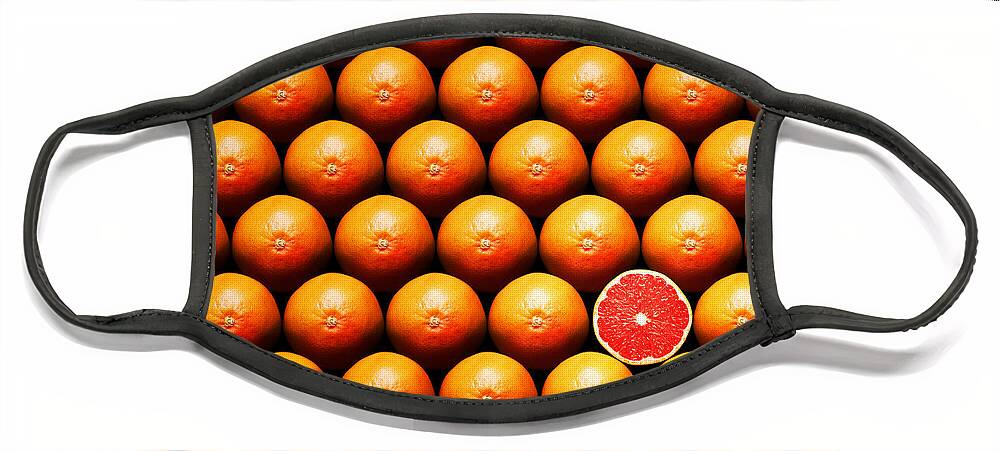Orange Fruit Pattern Face Masks