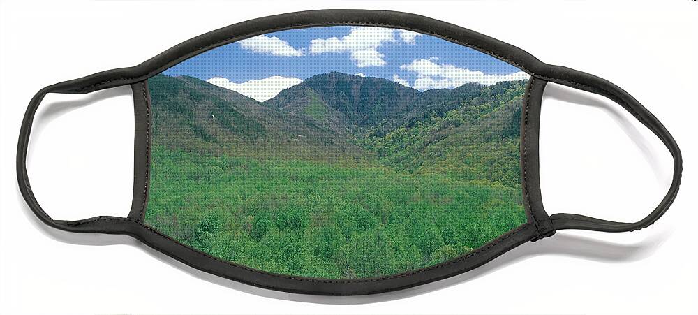 Great Smokey Mountains Face Mask featuring the photograph Great Smokey Mountains National Park, Tn by James Steinberg