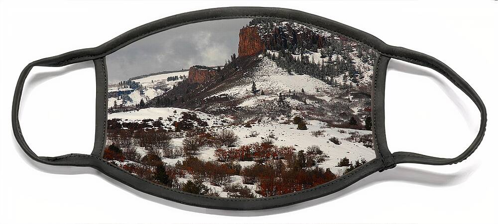 Gunnison National Park Face Mask featuring the photograph Gunnison National Park by Raymond Salani III
