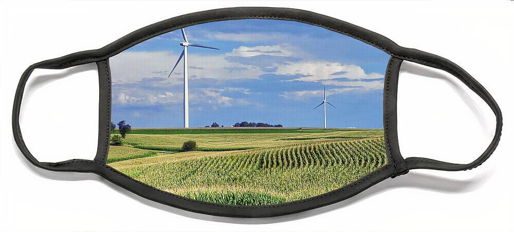 Agriculture Face Mask featuring the photograph Harvests by Nikolyn McDonald
