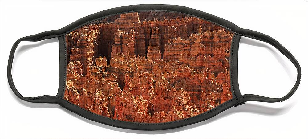 Bryce Canyon Face Mask featuring the photograph Hoodoos by Joe Paul