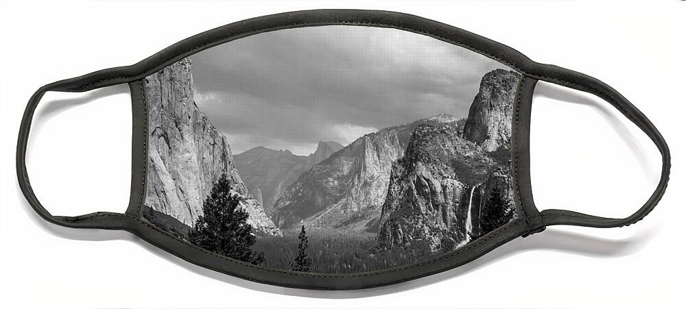 Yosemite Face Mask featuring the photograph Inspiration by Kristopher Schoenleber