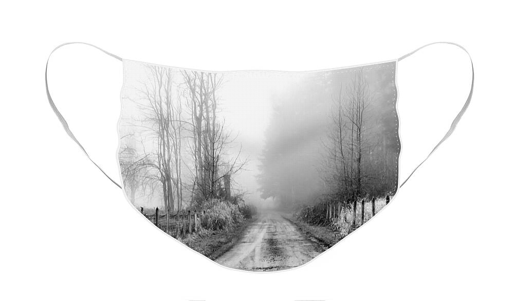 Landscape Face Mask featuring the photograph Into The Unknown by Rory Siegel