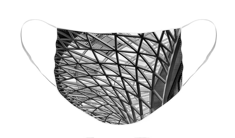 Kings Face Mask featuring the photograph Kings Cross 2 by Nigel R Bell