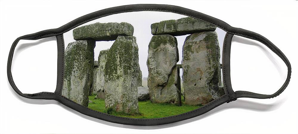 Stonehenge Face Mask featuring the photograph Life On The Rocks by Denise Railey