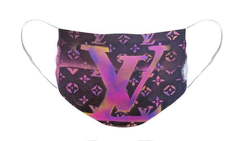 Louis Vuitton Print Face Mask for Sale by Tony B Conscious