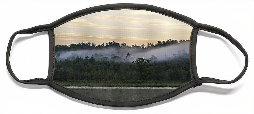 Maine Face Mask featuring the photograph Maine Sunrise by Steven Ralser