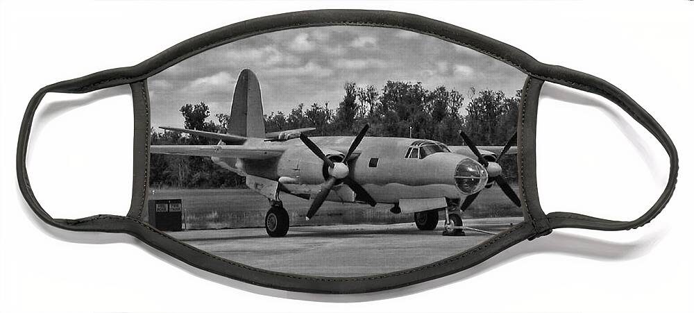 Martin B-26 Marauder Face Mask featuring the photograph Marauder by Tommy Anderson