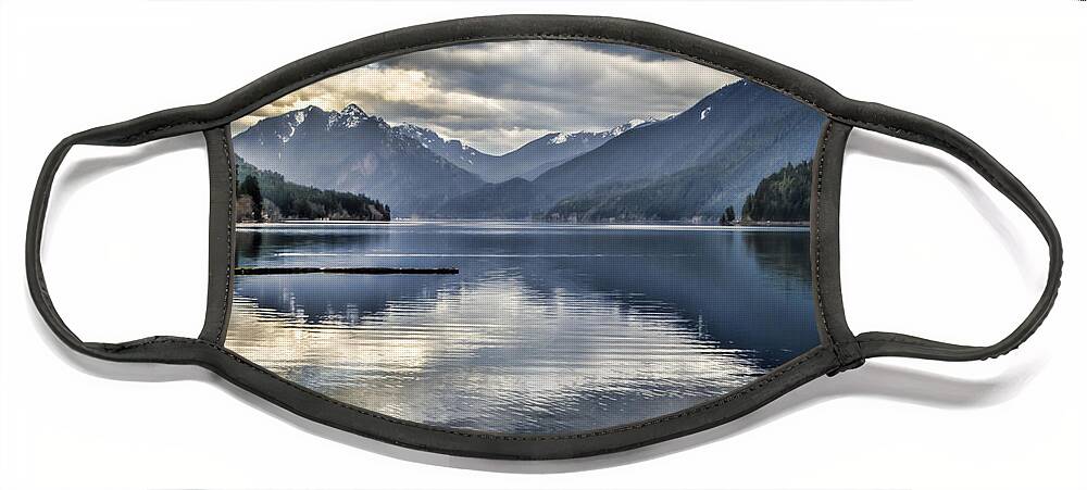 Lake Face Mask featuring the photograph Mirror Image by Heather Applegate