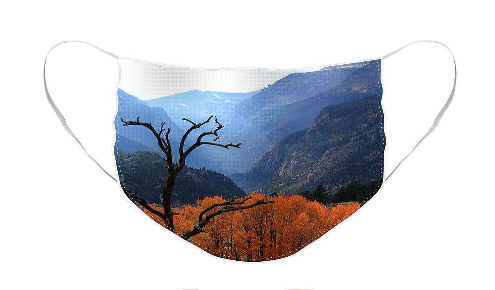 Moraine Park Face Mask featuring the photograph Moraine Park by Shane Bechler