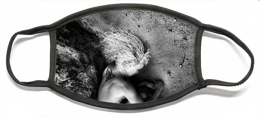  Adult Face Mask featuring the photograph My Earth Birth by Stelios Kleanthous