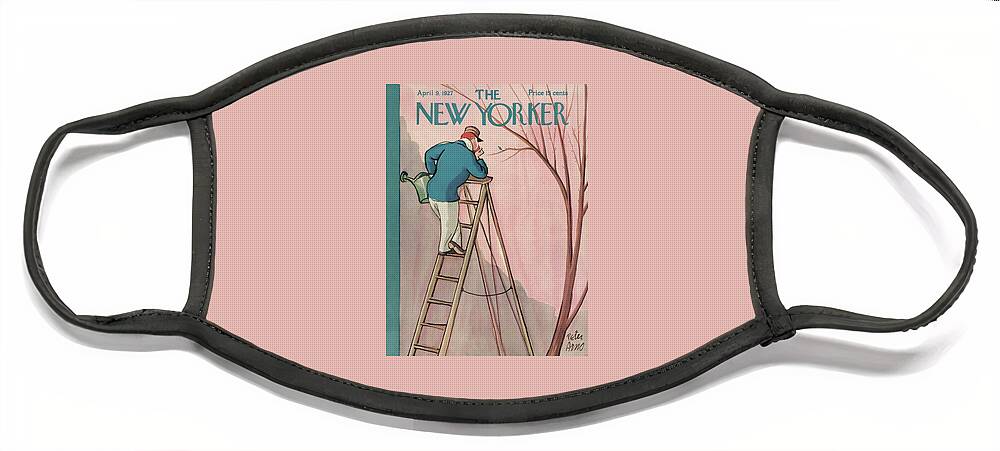New Yorker April 9th, 1927 Face Mask