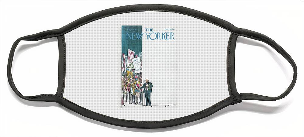 New Yorker August 11th, 1980 Face Mask