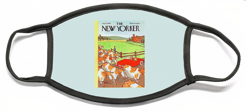 New Yorker August 26th, 1961 Face Mask