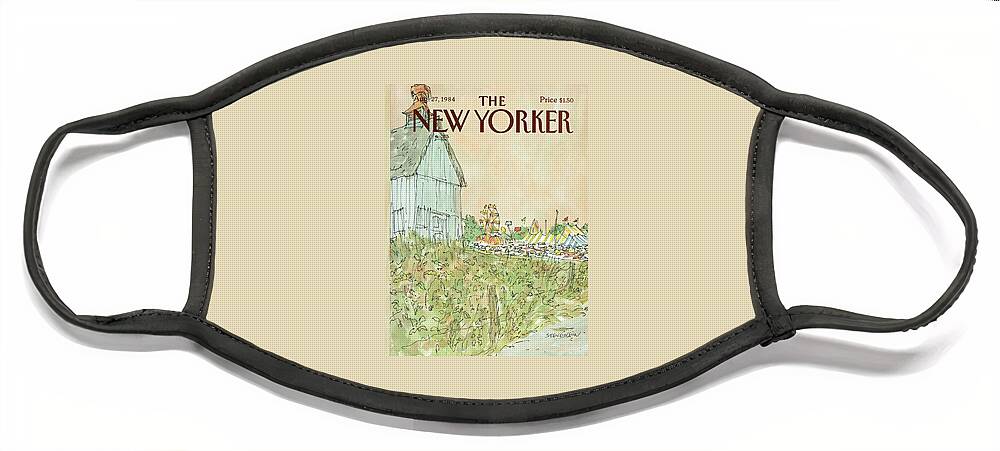 New Yorker August 27th, 1984 Face Mask