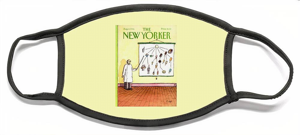 New Yorker August 4th, 1986 Face Mask