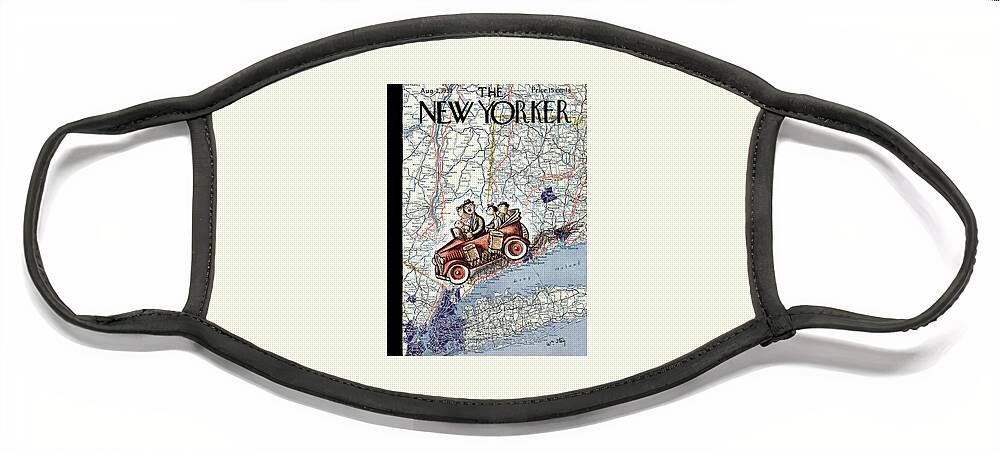 New Yorker August 7, 1937 Face Mask
