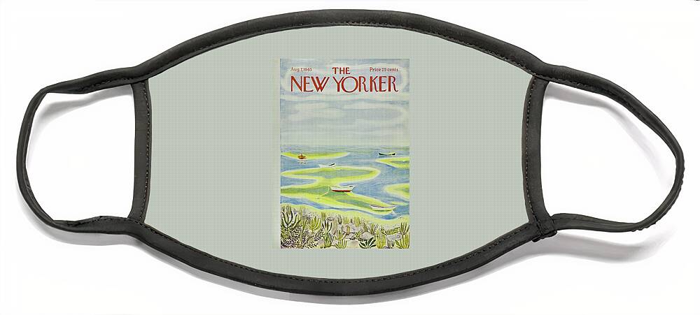 New Yorker August 7th 1965 Face Mask